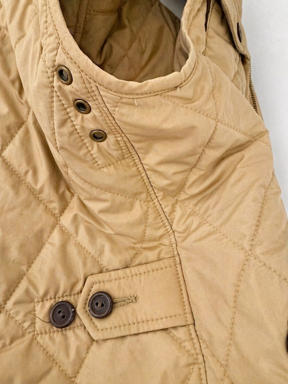 Polo Ralph Lauren Boys Quilted Vest Brown Size M (10-12) Water-Repellent - Picture 5 of 12